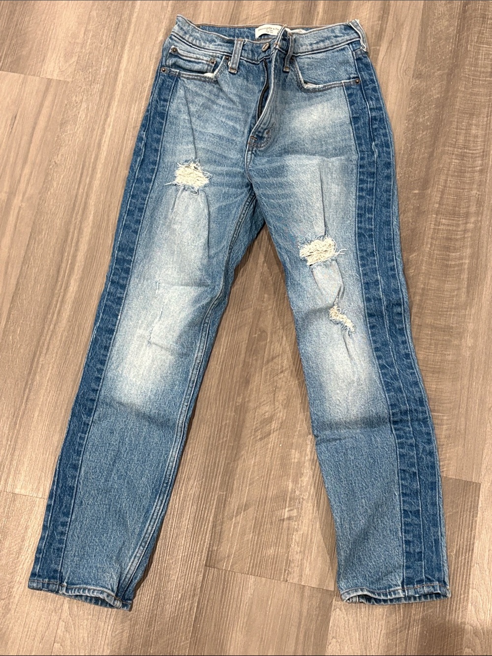 A&F mom jeans